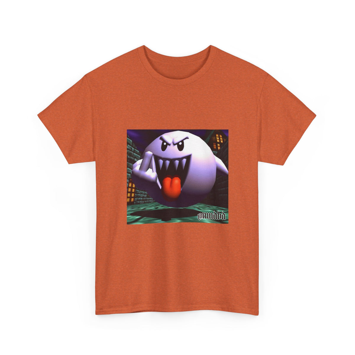 Aggressive Boo Flipping The Bird Tee