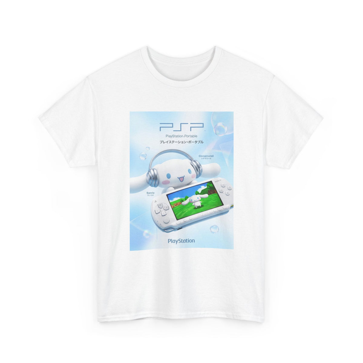 Cinnamoroll Gaming On A Portable Console
