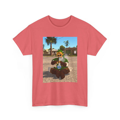 Stoner Link Taking A Bong Hit Tee