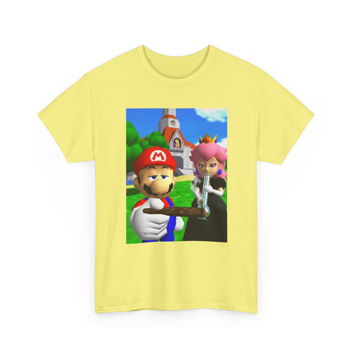 Mario & Peach Getting High At The Castle