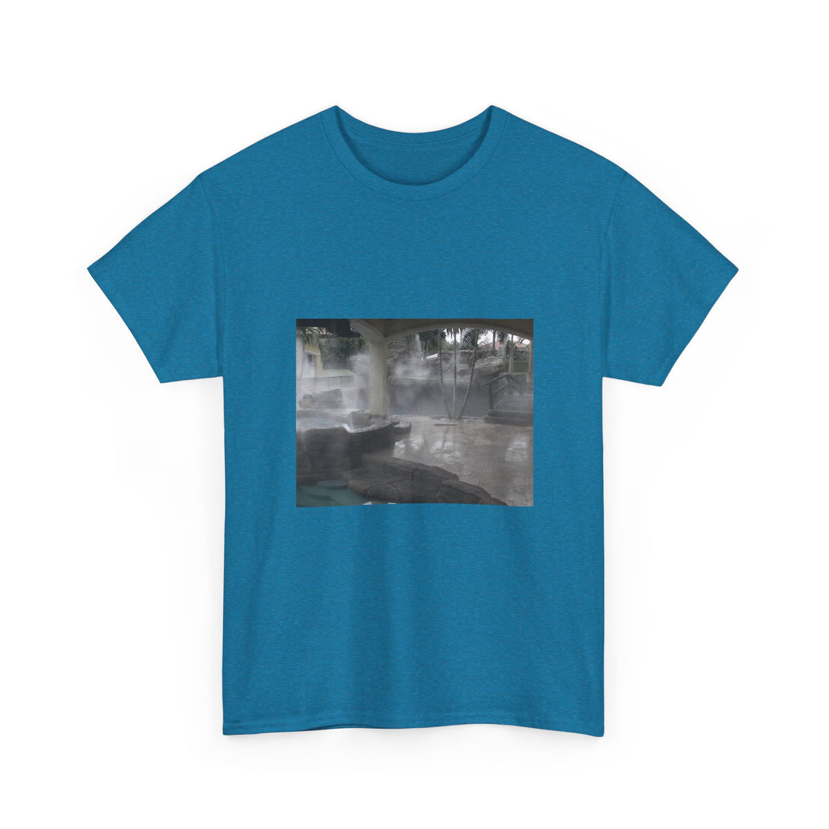 Neon Resin Flow Graphic Tee