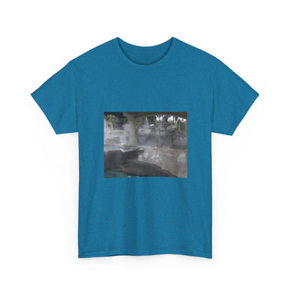 Neon Resin Flow Graphic Tee