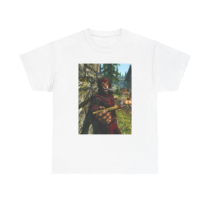 Khajiit Smoking Blunt In Skyrim Tee