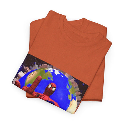 Spider-Man Flipping Off The World Tee