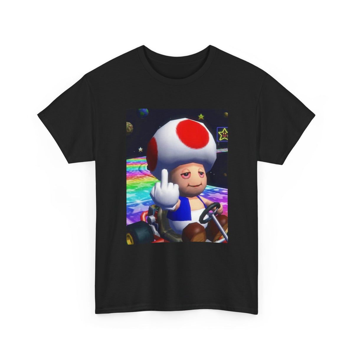 High Toad Flipping Off On Rainbow Road