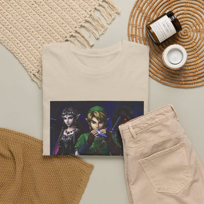 Link Playing Ocarina With Dark Companions Tee