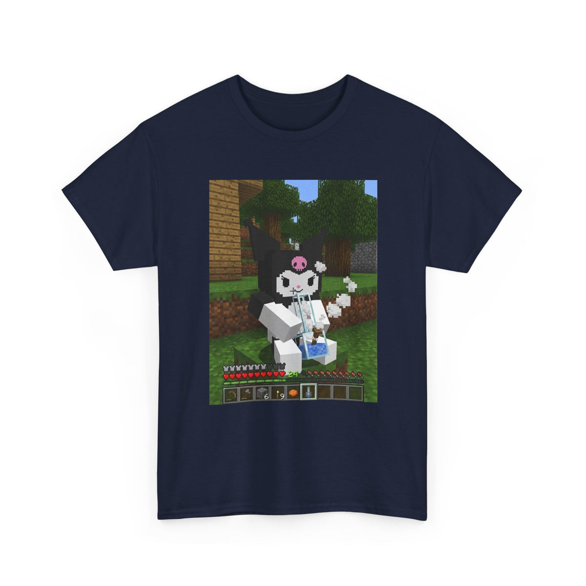 Pixel Kuromi Smoking Bong In Minecraft