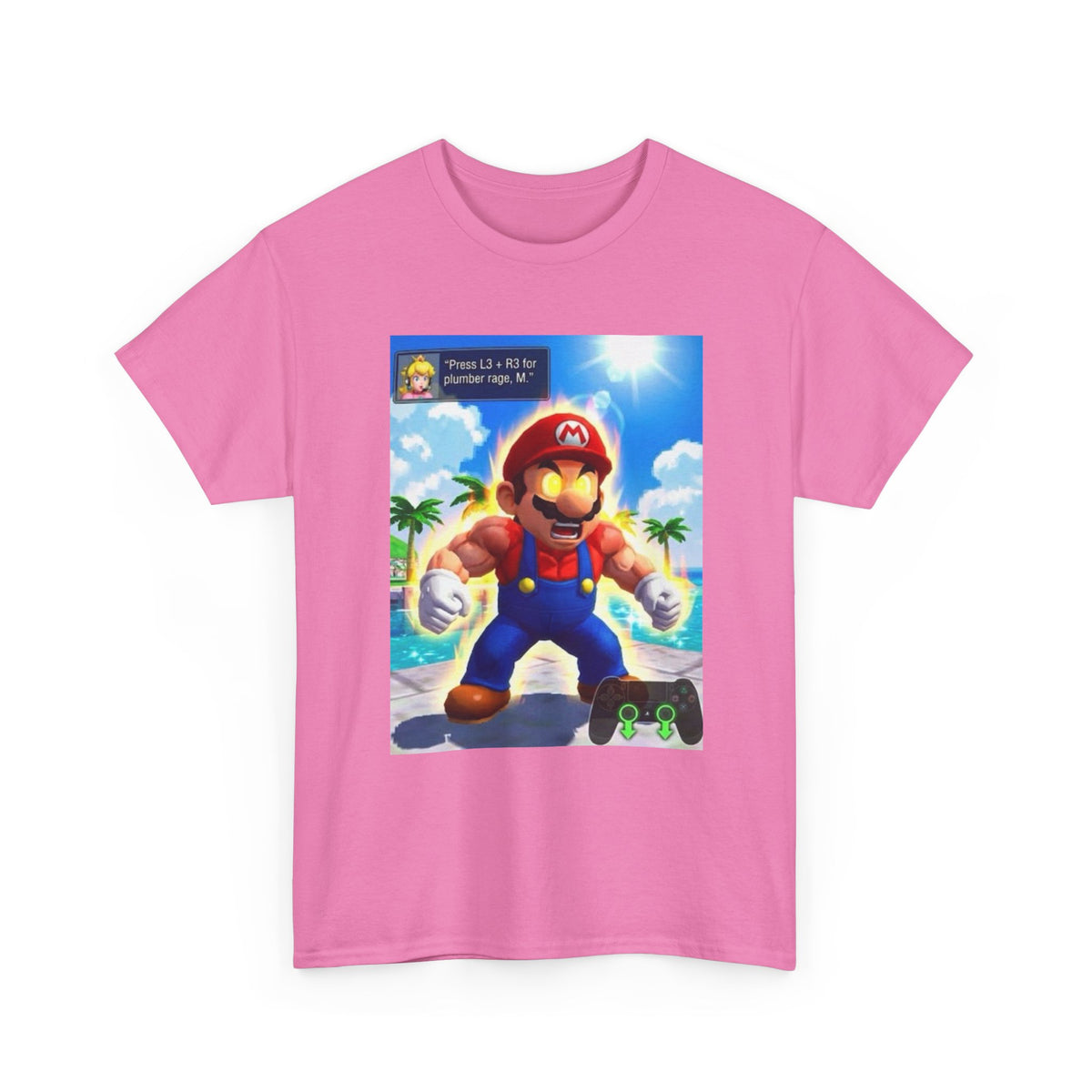 Mario Unleashes Plumber Rage Power