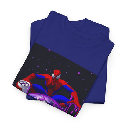 Spider-Man Pouring Lean On Earth