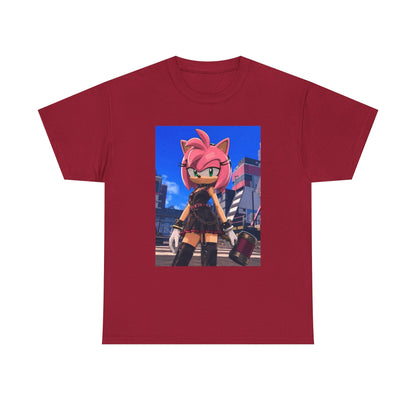 Gothic Amy Rose With Hammer Tee