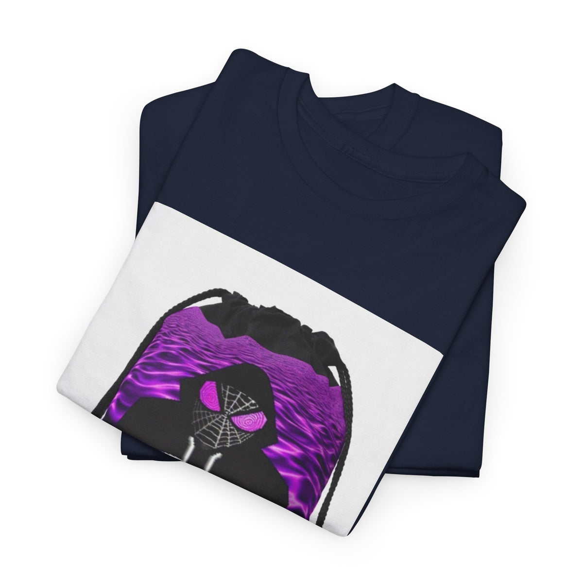 Spider-Hoodie Character Sipping Purple Drank Tee