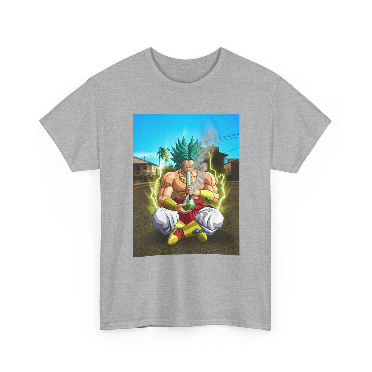 Legendary Saiyan Taking A Bong Rip Tee