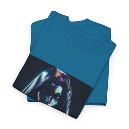 Holographic Raven Sorceress Shimmers Mysteriously
