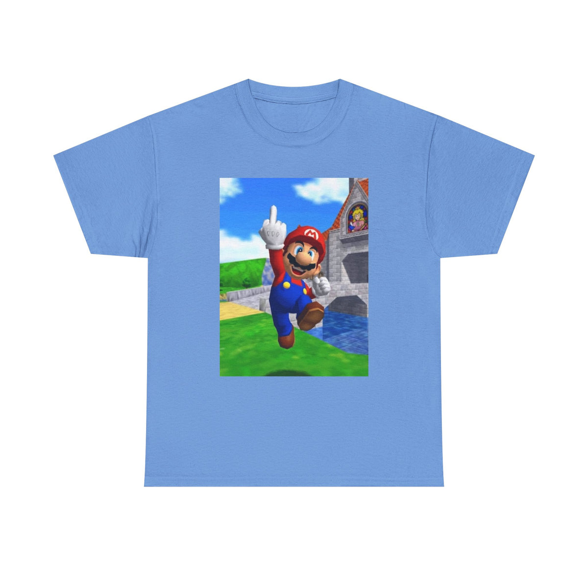 Mario Giving The Middle Finger Tee