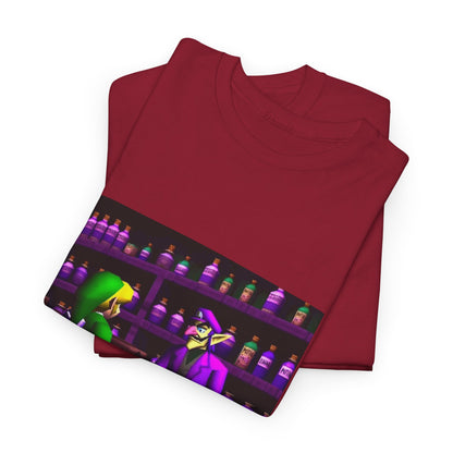 Link Gets Lean From Waluigi Tee