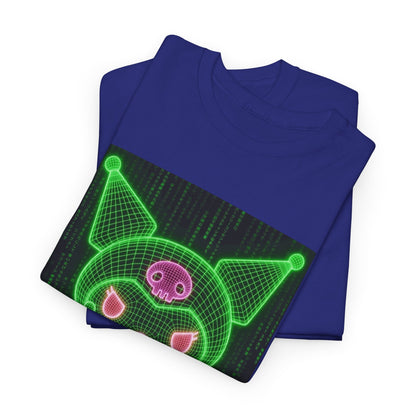 Kuromi Flipping The Bird Matrix Tee