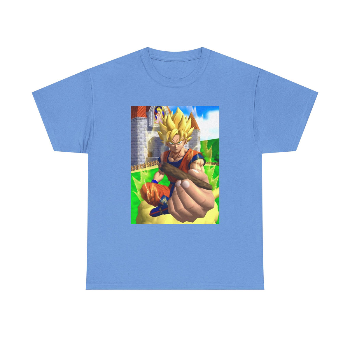 Super Saiyan Goku Holding A Blunt Tee