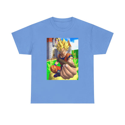 Super Saiyan Goku Holding A Blunt Tee