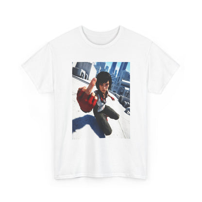 Faith Connors Flipping The Bird Rooftop Tee