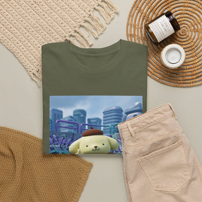 Pompompurin Flipping Off On Skateboard