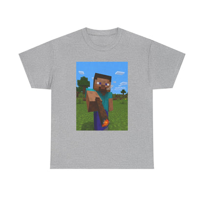 Steve Offering A Lit Blunt Tee