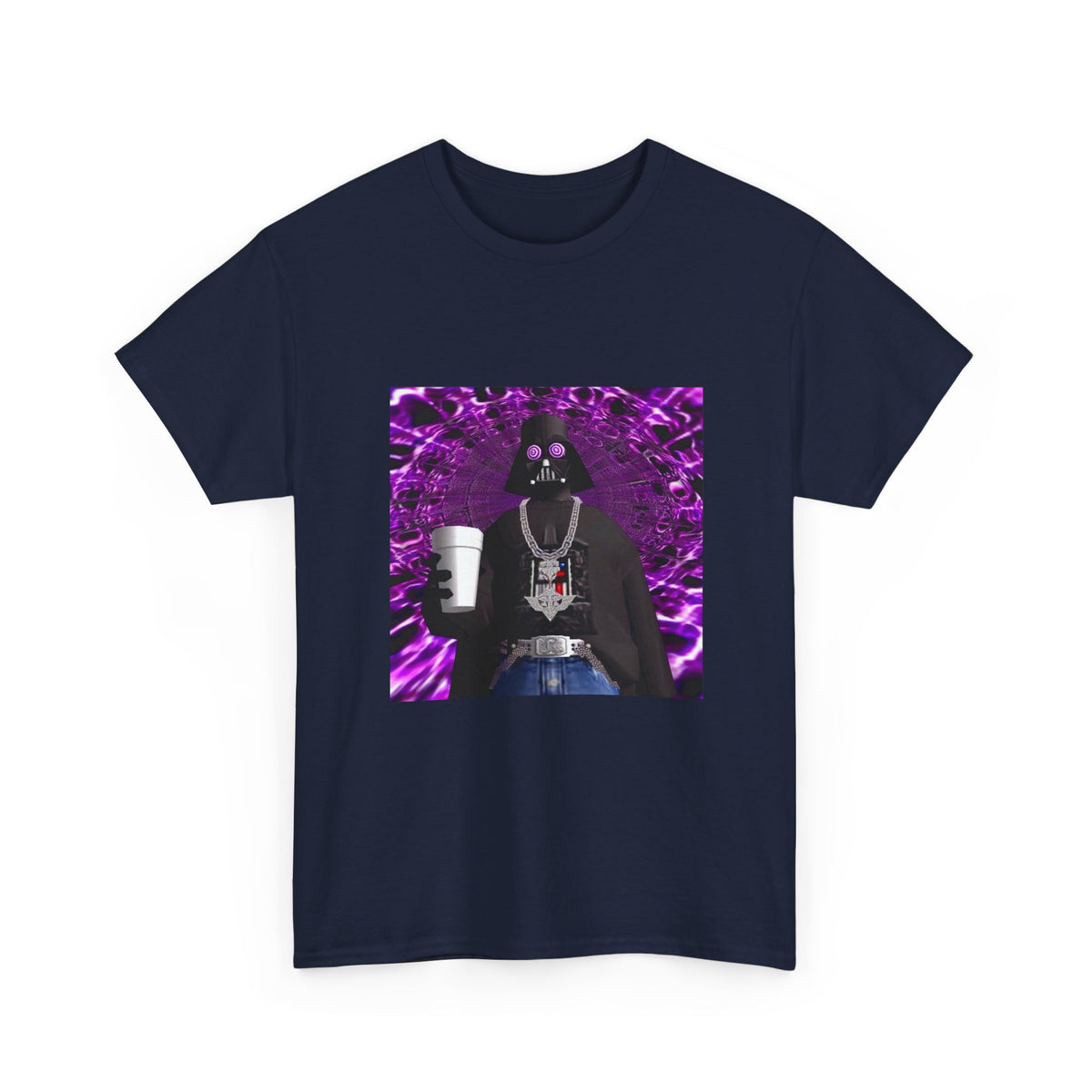Stoner Vader Sipping Purple Drink Tee