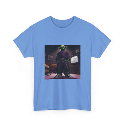 Yoda In Y2K Drip Standing Confidently