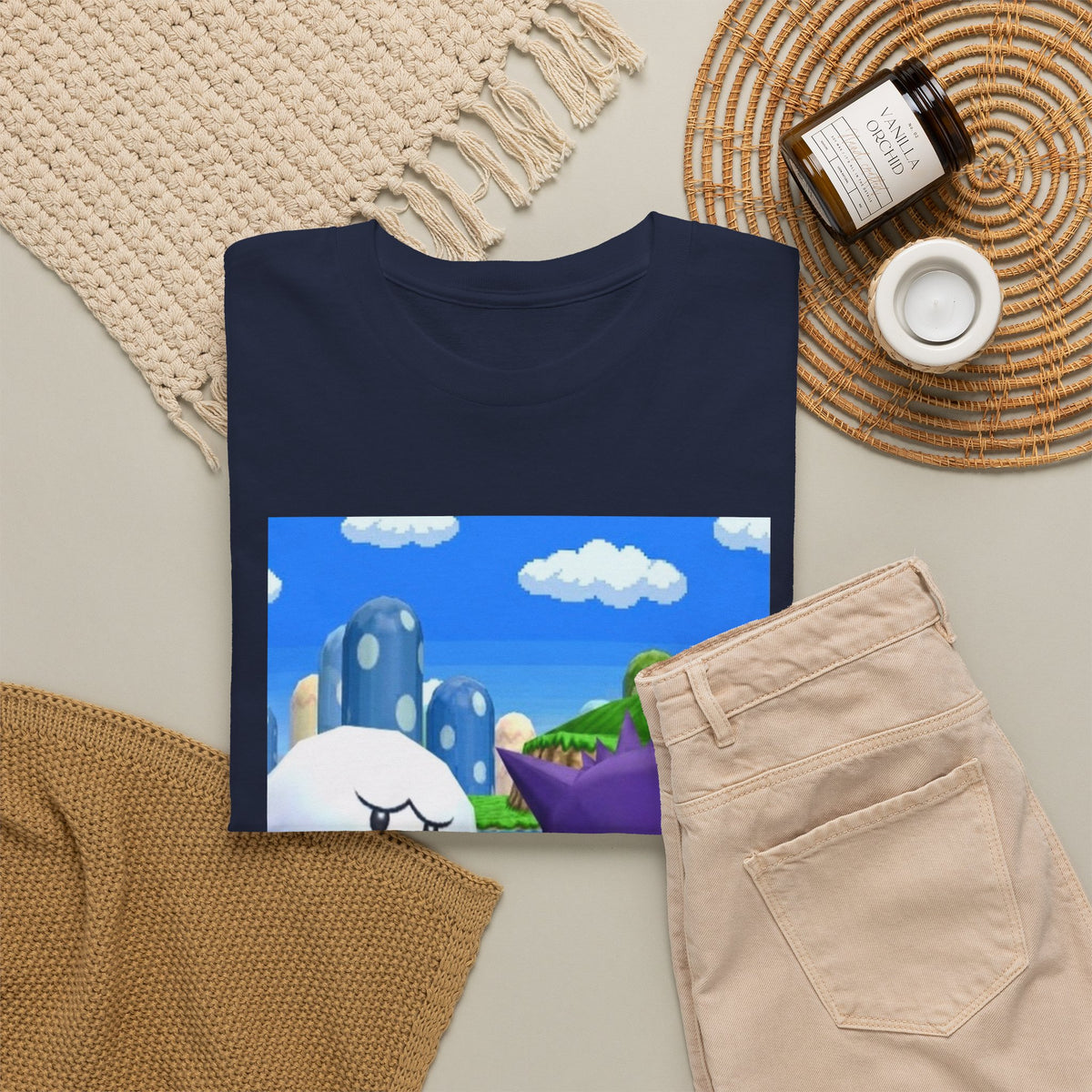 Boo and Gengar Flipping the Bird Tee