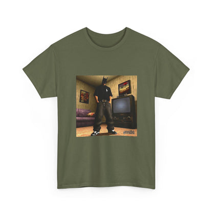 Gamer Batman In Polo Tee Posing