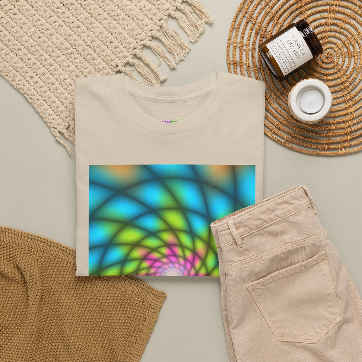 Dacwoo drawings — Spiral Spectrum Mandala