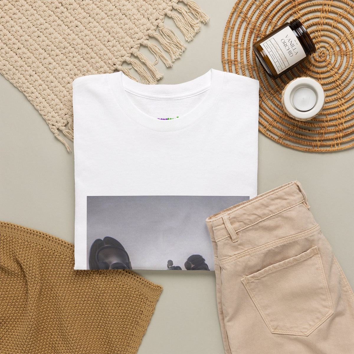Untitled Canvas Graphic Tee