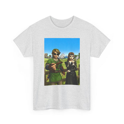 Link And Zelda Chilling With Blunts Tee