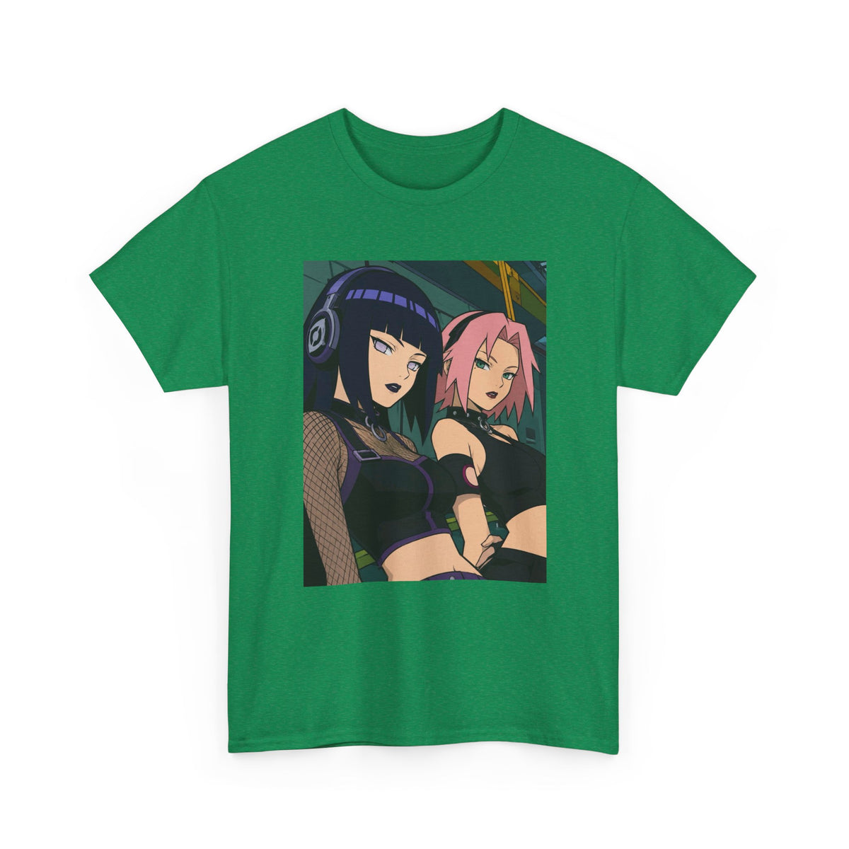 Goth Hinata and Sakura Anime Duo