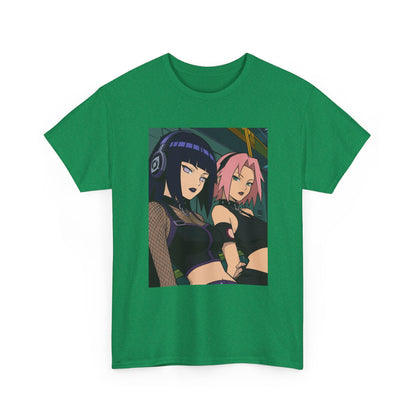 Goth Hinata and Sakura Anime Duo