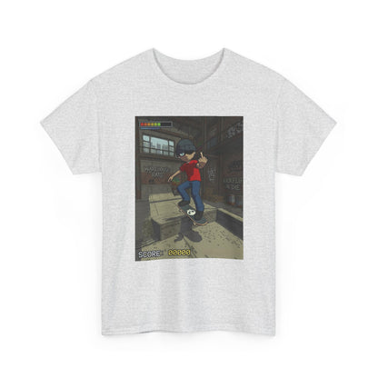 Rebellious Skater Flips Off Warehouse Scene