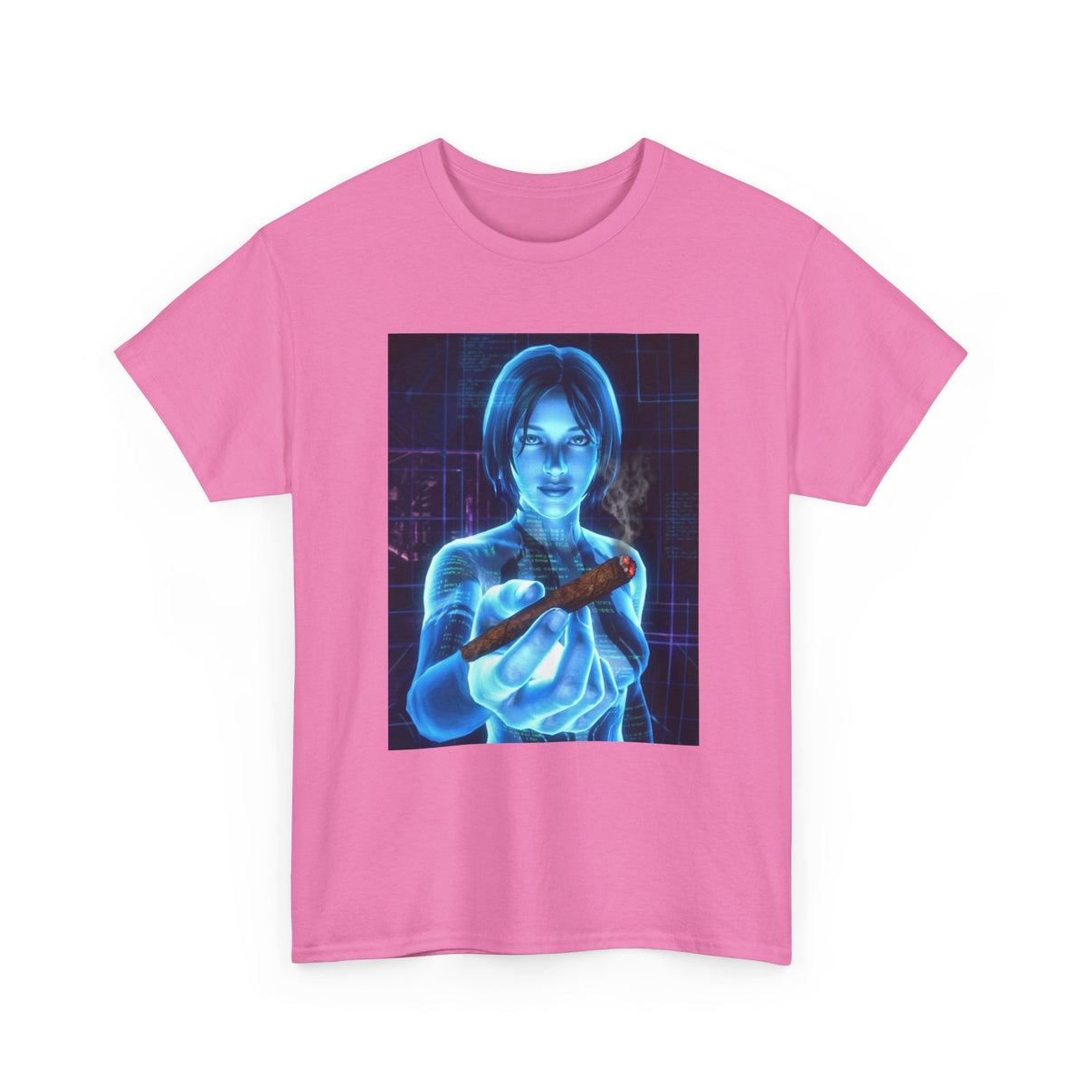 Holographic AI Offering You A Blunt Tee