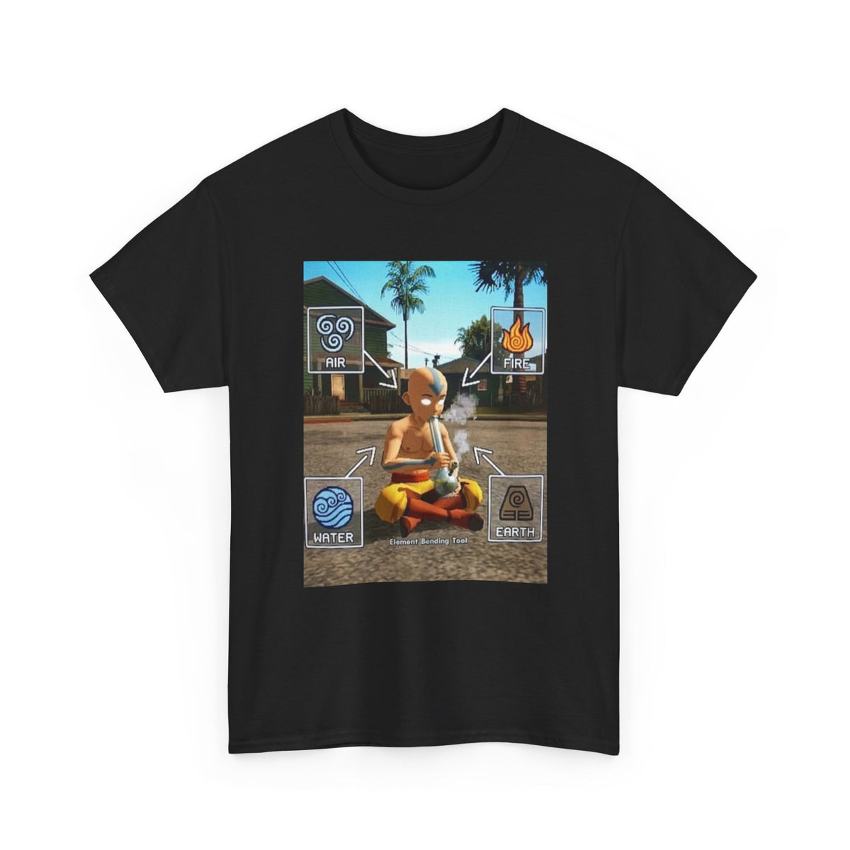 Aang Smoking On The Street Tee