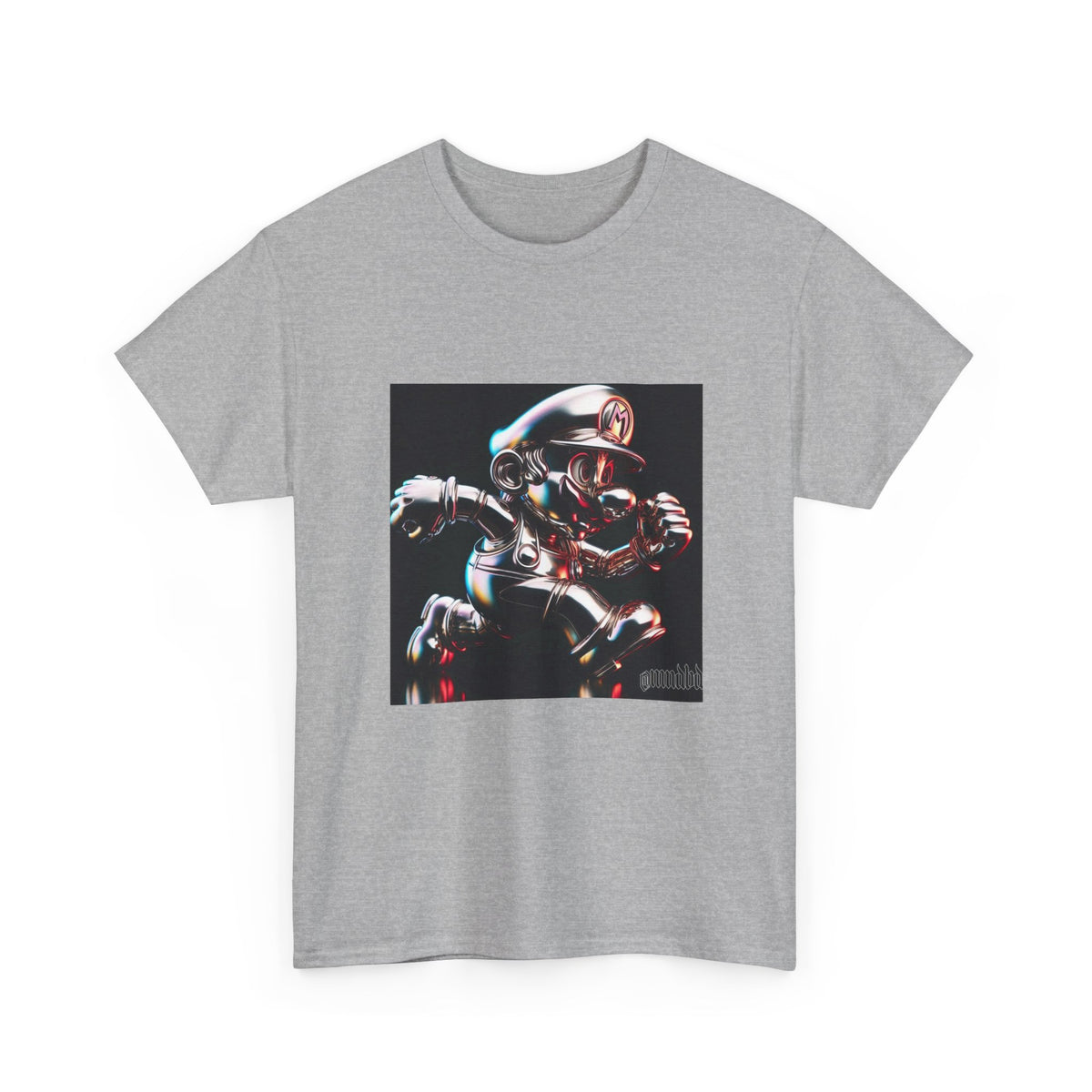 Chrome Plated Mario Running