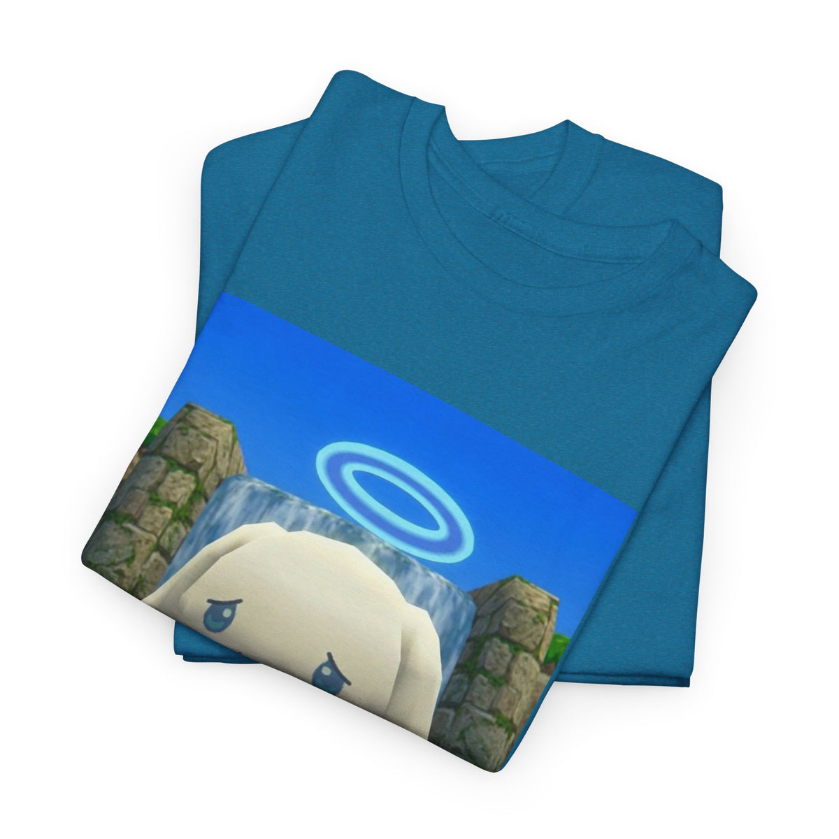 Angel Cinnamoroll Floating By Waterfall Tee