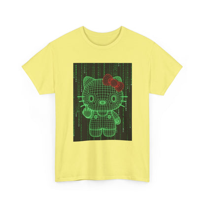 Cyber Hello Kitty Flips The Bird Tee