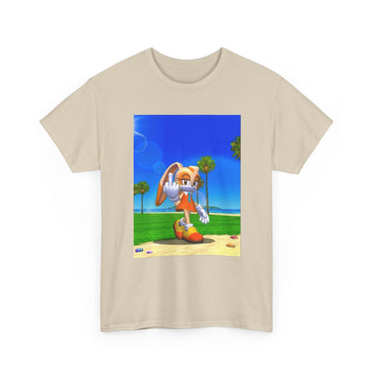Cream The Rabbit Giving The Finger Tee