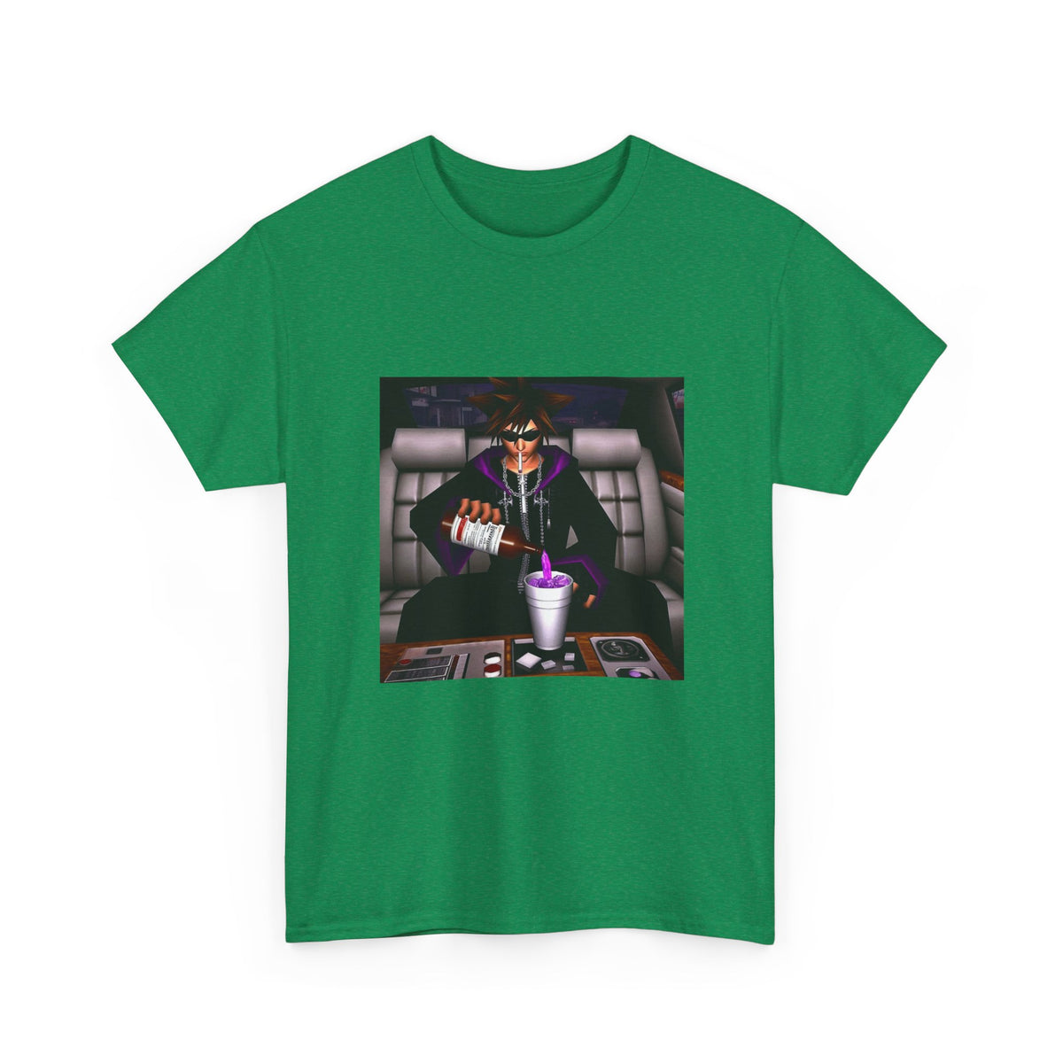 Lean Lord Smirking On Cloud Tee