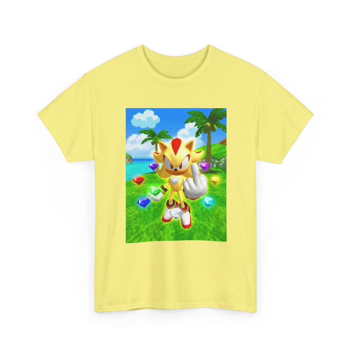 Super Shadow Flipping The Bird Tee