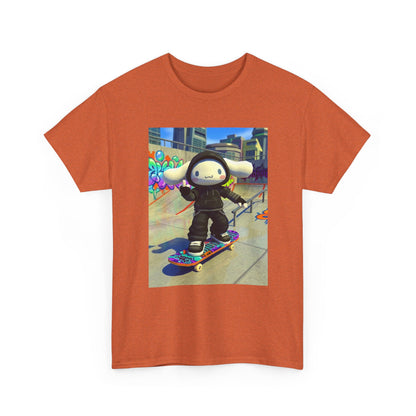 Edgy Cinnamoroll Skater Flipping Off Tee