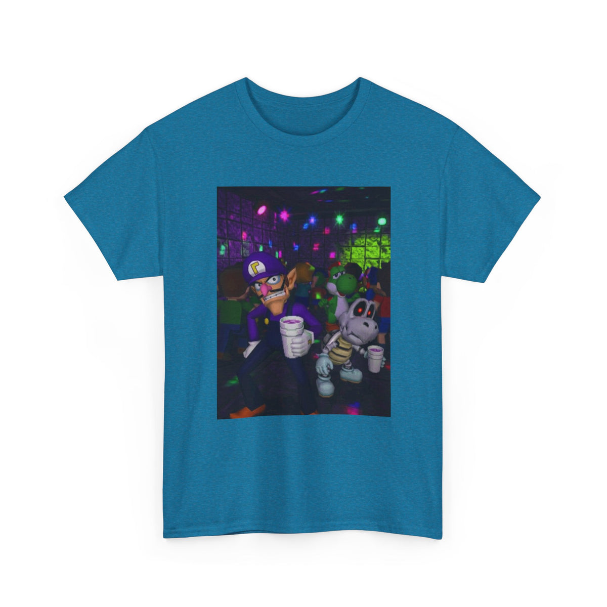 Waluigi and Dry Bones Partying Hard