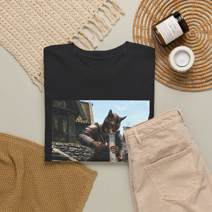 Neon Haze Horizon Graphic Tee