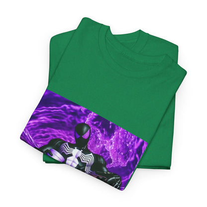 Symbiote Spider-Man Chilling with Lean Tee