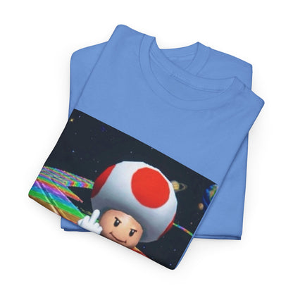 Toad Flipping The Bird On Rainbow Road
