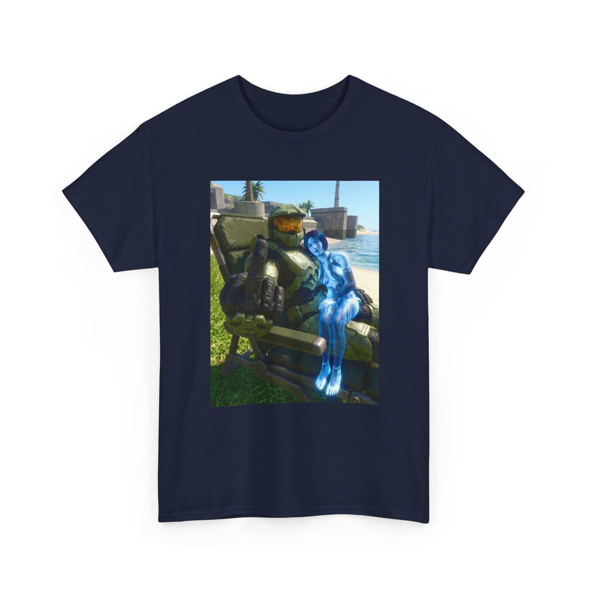 Master Chief And Cortana Chilling Out