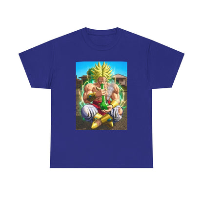 Super Saiyan Broly Taking A Bong Rip Tee